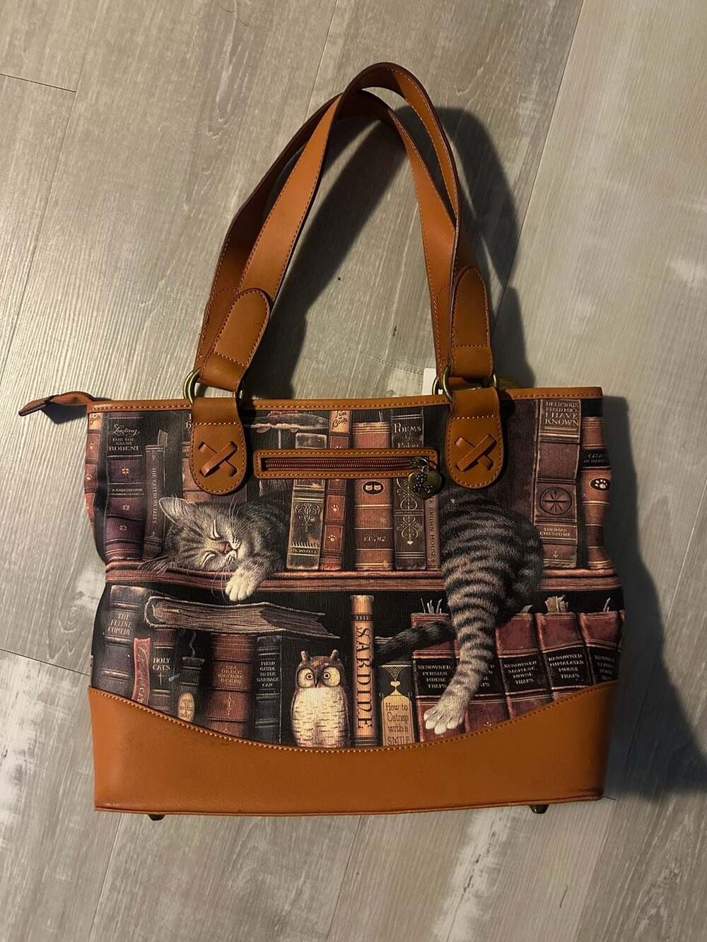 The Bradford Exchange Charles Wysocki Classic Tails Cat Tote Bag